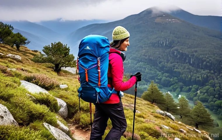 등산 스틱 소재별 장단점 - **Robust Reliability with Aluminum Poles on Rota Vicentina**
A female hiker in her mid-40s, embo... 등산 스틱 소재별 장단점 - **Robust Reliability with Aluminum Poles on Rota Vicentina**
A female hiker in her mid-40s, embo...